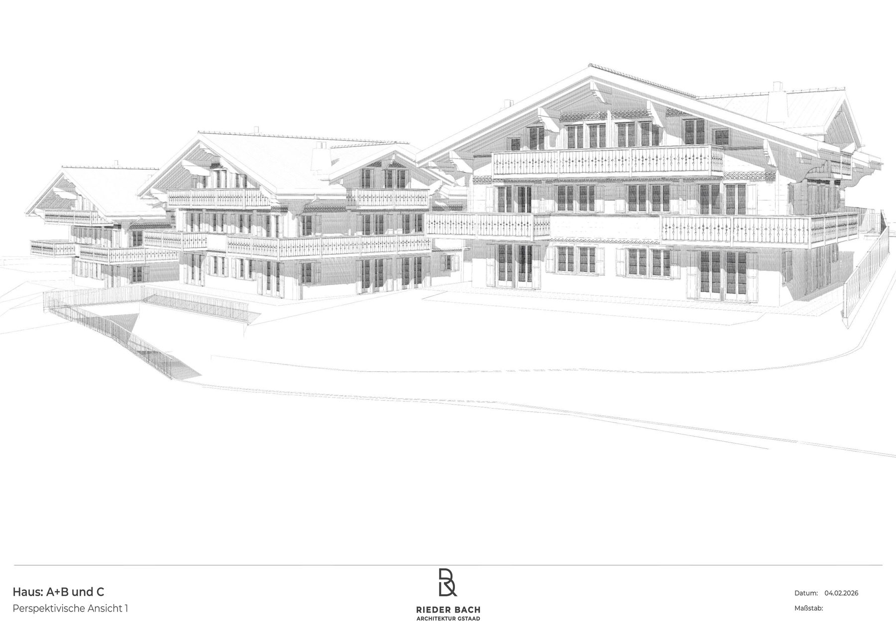 Architektonische Ansicht Bona Vita